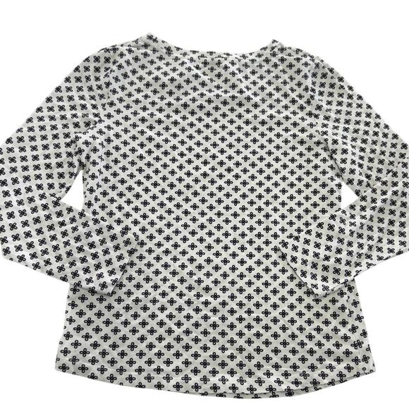 Vera Bradley Shirt Womens Small Long Sleeve Patterned‎ Spandex Top Blouse Casual - Picture 2 of 6